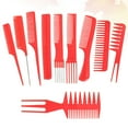 thumbnail image 1 of WEAVILUX 20Ud Peine Para Uso Diario Rojo Con Ergonómico Y Material Plástico Resistente, 1 of 7