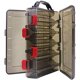 thumbnail image 1 of Caja de almacenamiento de señuelos de pesca, bandejas de almacenamiento de doble cara, 10 compartimentos, caja de almacenamiento impermeable para chaleco de pesca con mosca TUNC Sencillez, 1 of 5