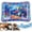 G-Starfish, variant on HHBEAUTY Cat Water Mat, Water Sensory Play Mat for Cats, Thickened Water Cat Mat Anti-Scratch, Pet Interactive Toys for Cats Dogs Indoor - Starfish Design