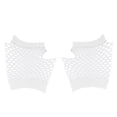 thumbnail image 2 of SEHIOZNI Fingerless Fishnet Neon Gloves for Women Short Net Mesh Accessories Assorted Colors for Halloween Party for Halloween Party, 2 of 3
