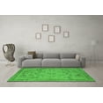thumbnail image 3 of Ahgly Company Indoor Round Oriental Green Industrial Area Rugs, 7' Round, 3 of 4