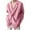pink, variant on HYwys Men s Long Sleeve Suit Blazer Lapel Waffle Jacket Outwear