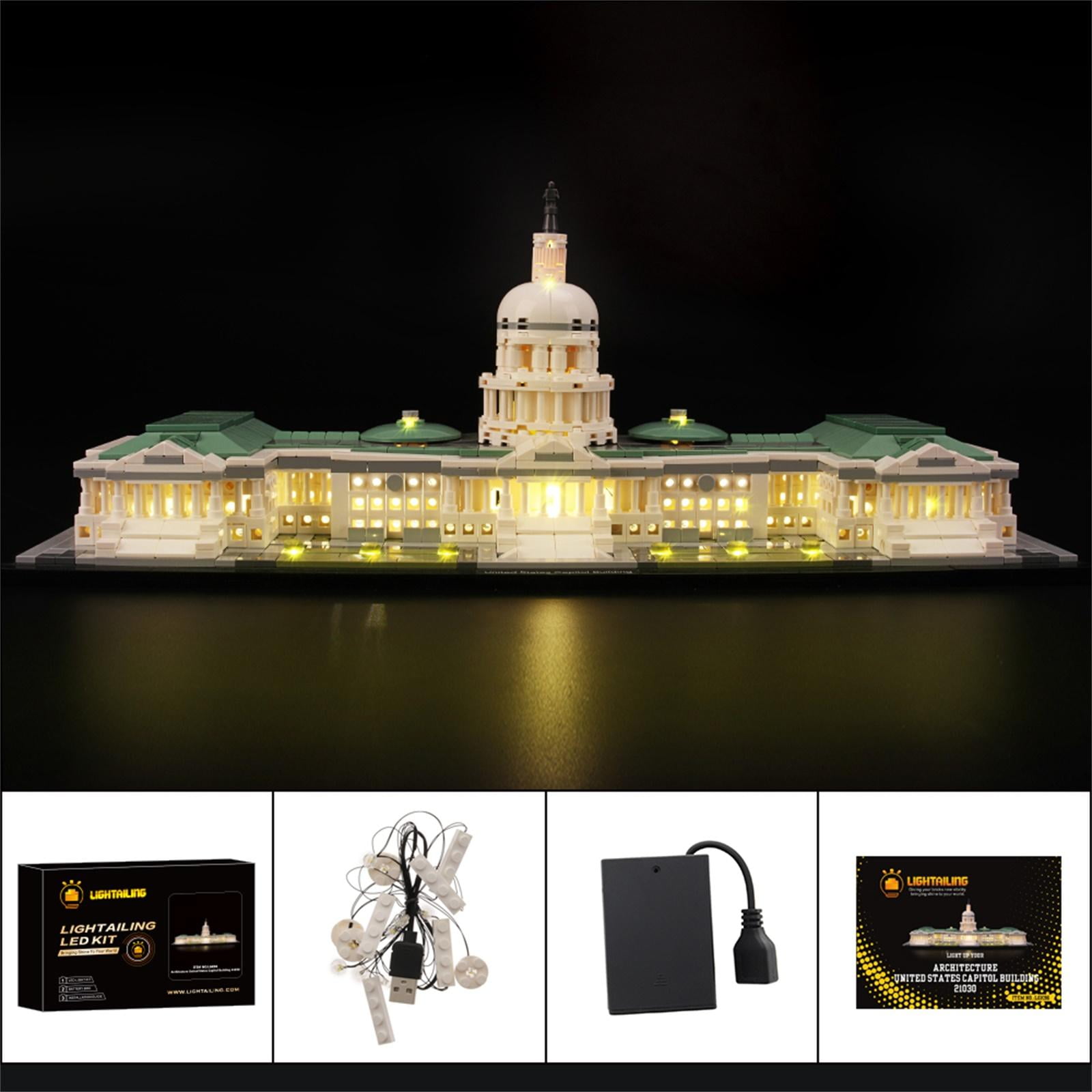 Led Lighting for United States Capitol Building Model, Light Kit Compatible with 21030 (Not Include the Building Set) - Walmart.com