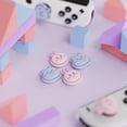thumbnail image 7 of PlayVital Joystick Caps for Nintendo Switch, Thumbstick Caps for Switch Lite, Analog Cover for Switch OLED Joycon Thumb Grip Caps for Switch & Switch Lite & Switch OLED - Kawaii Bear & Bunny, 7 of 7