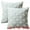 Grey, variant on Unique Bargains 2 Pcs Jacquard Decoration Throw Pillow Cover Black 18" x 18"