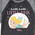 thumbnail image 3 of Tinker Bell - Twinkle Twinkle Little Tink - Toddler And Youth Raglan Graphic T-Shirt, 3 of 6
