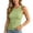 Green 0717*basic tank, variant on Wang6 Ribbed Tank Top for Women Causal Sleeveless Crew Neck T Shirts Summer Solid Slim Fit Going out Tops Tees Shirts 0511liWine XL