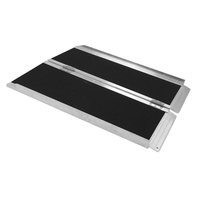Loading Ramp, Aluminum Widened Threshold Ramp With Handle For Steps For Mobility Scooter For Doorways For Wheelchair For Stairs