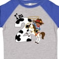 thumbnail image 4 of Inktastic I'm Two-cowboy Riding Horse Birthday Boys Toddler T-Shirt, 4 of 5