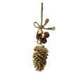 thumbnail image 2 of Decoración Navideña onlyliua Piña Grande Cuerda Rústica Colgante, 2 of 6