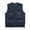 Blue, variant on Men's Lightweight Outdoor Vest Breathable V Neck Sleeveless Zip Up Jacket With Multiple Pockets For Hiking Fishing Casual Wear