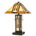 thumbnail image 1 of Tiffany Table Lamp W/7W Night Light, 1 of 1