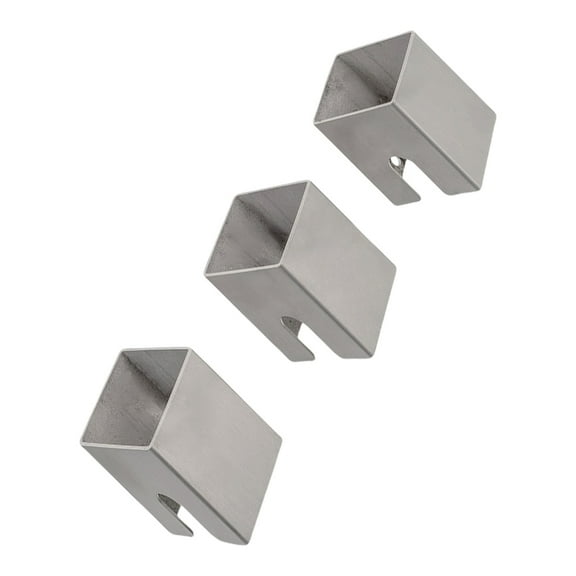 Pack of 3 Stainless Steel Spacers Nonslip Spacer Cooking Accessories for Creating Distance Between Plate and Barrel