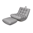 thumbnail image 3 of Silla Bean Bag Soledad Tumbona reclinable Gris oscuro, 3 of 10