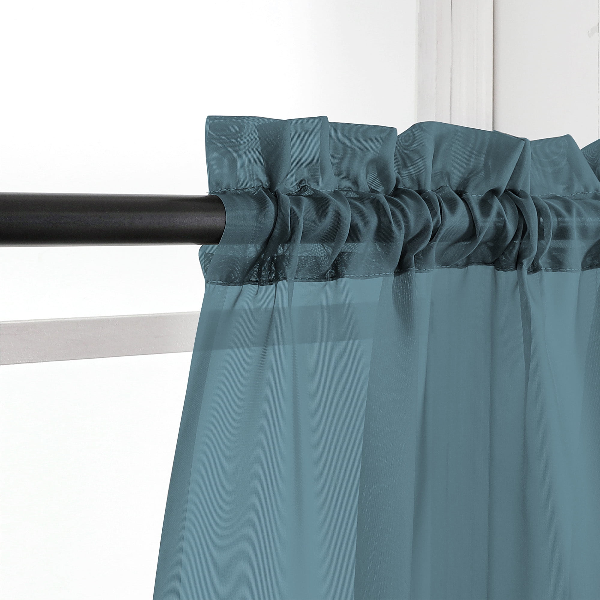 OVZME Sheer Curtains Extra Long 96 inch 2 Pcs, Casual Style Airy & Breathable with Amount Light Shee(图4) OVZME Sheer Curtains Extra Long 96 inch 2 Pcs, Casual Style Airy & Breathable with Amount Light Shee(图4)