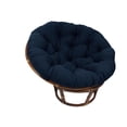 thumbnail image 6 of Solid Twill Papasan Chair Cushion, 52" x 6" x 52", Navy, 6 of 6