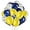 12in-navy Blue and Yellow, variant on 12 Inch Navy Blue and Yellow Balloons with Confetti, for Wedding or Baby Shower Parties, Pack of 50