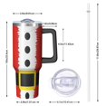 thumbnail image 2 of Red Christmas Santa Costume Pattern Tumbler with Handle and Lid,40oz Double Wall Vacuum Insulated Tumbler,Cups Gift for Women and Men, 2 of 7