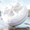 thumbnail image 2 of Mini Turbine Washing Machine Powerful Decontamination Large Capacity Washer for Travelling Business Trips Use, 2 of 8