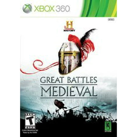 History Great Battles Medieval - Xbox360 (Best Medieval Games For Xbox 360)