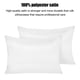 thumbnail image 4 of Toystoory 2 uds funda de almohada poliéster satén funda de almohada ropa de cama funda de almohada para dormir Juegos de cama blanco 51*66cm Toystoory HA003643-04, 4 of 6
