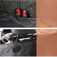 thumbnail image 5 of Funda para asiento trasero de coche para perros, mascotas, protector impermeable para asiento de banco, antideslizante, se adapta al reposabrazos medio para la mayoría de coches, camiones, S, 5 of 5