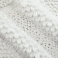 thumbnail image 6 of Jean Pierre New York Sophie Border 100% Cotton Bath Mat - Non-Slip Bath Rug - White - 20" x 32", 6 of 8