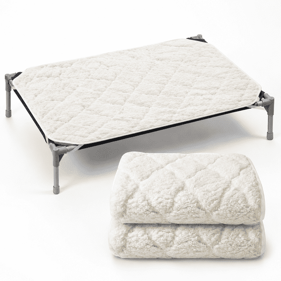 Elevated Dog Bed Pad Waterproof 2 Pack Only