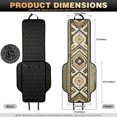 thumbnail image 7 of Eheartsgir Non Slip Car Seat Covers for Universal Fit, Polyester Protect Seats from Dirt Car Front Seat Covers, Geometric Wood Plank Print, 7 of 7