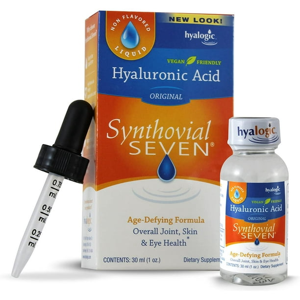 Hyalogic Synthovial Seven Hyaluronic Acid Liquid HA Joint Support
