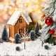 thumbnail image 4 of Árboles de mesa navideños modelo Sumind Winter Snow (12 unidades), 4 of 7
