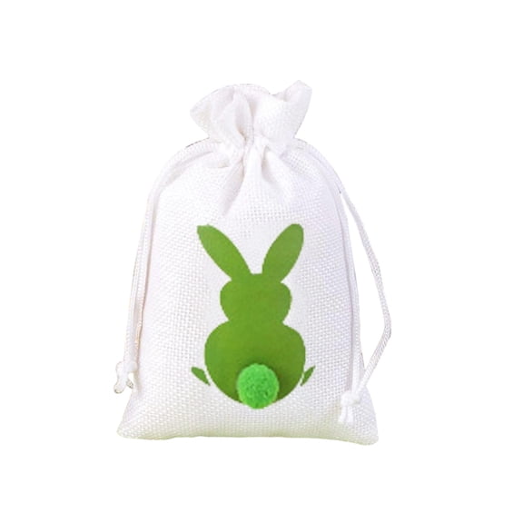 Easter Candy Bag – Reusable Small Treat Pouch for Chocolates, Sweets, Party Favors – Polyester Storage Bag for Easter Decorations & Gifts