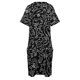 thumbnail image 5 of Vestido caído con bolsillo para mujer ropa de verano para eventos especiales baile en negro Kieth DJ perro Haring arte callejero ANIMAL, 5 of 7