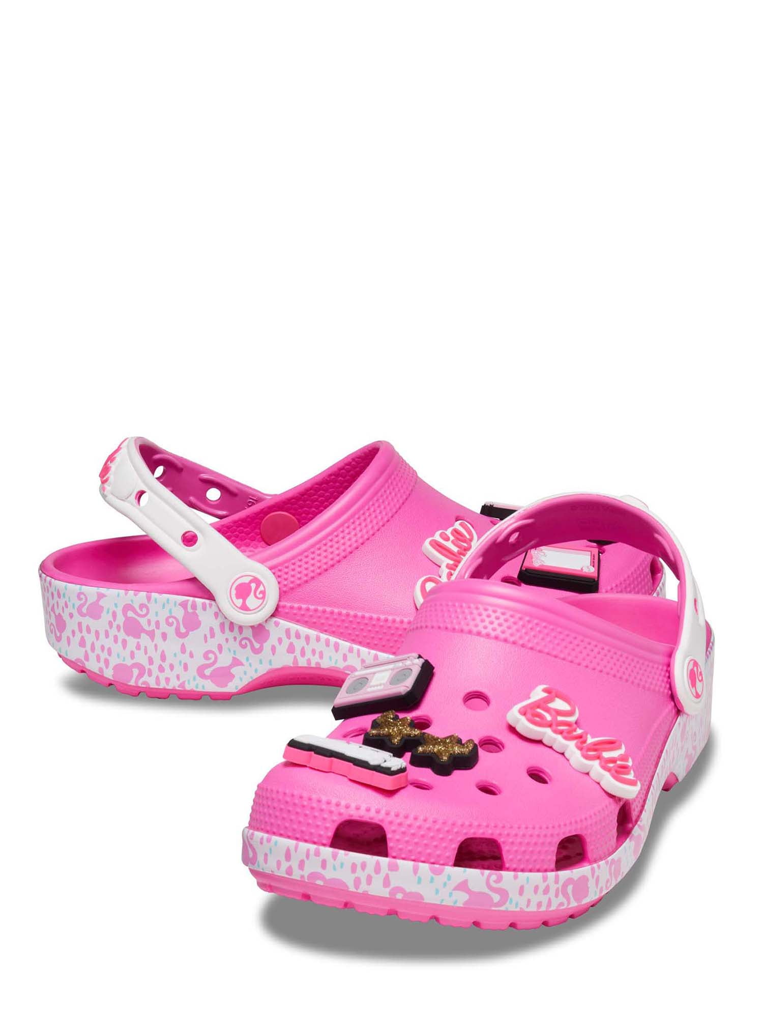 Barbie crocs hot sale