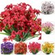 thumbnail image 5 of Flores Artificiales Ramo Falso Decoración Del Hogar Plantas De Simulación De Plástico Flores Para Patio Trasero Jardín Balcón 2 Uds Sweethay HA044091-07, 5 of 6