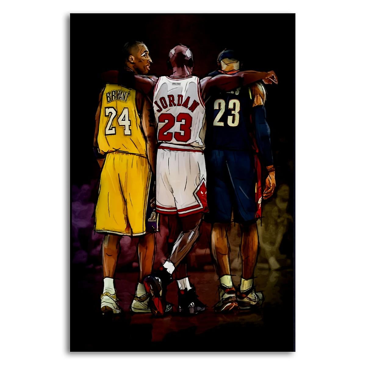 lebron james mj kobe