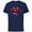 Navy, variant on Marvel Spider-Man: No Way Home Spider-Men Web - Short Sleeve Cotton T-Shirt for Adults - Customized-Black