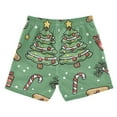 thumbnail image 7 of FORMRS Boys Swim Trunks Quick Dry Mesh Liner Boardshorts Sizes XS-XL, Christmas Cookies, 7 of 7