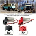 thumbnail image 2 of Wweixi 180 Motor 51T Gear Box Transmission For HobbyPlus 1/18 CR18P Rock Van Improve Red 1Set, 2 of 6