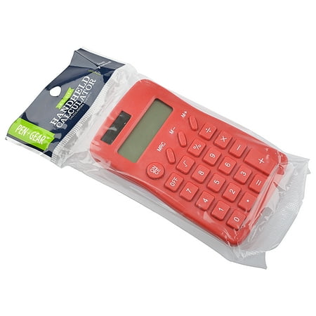 Pen plus Gear 8 Digit Calculator
