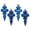 Blue, variant on Vickerman 4" Limestone Finial 4 Finish Asst 8/Bx