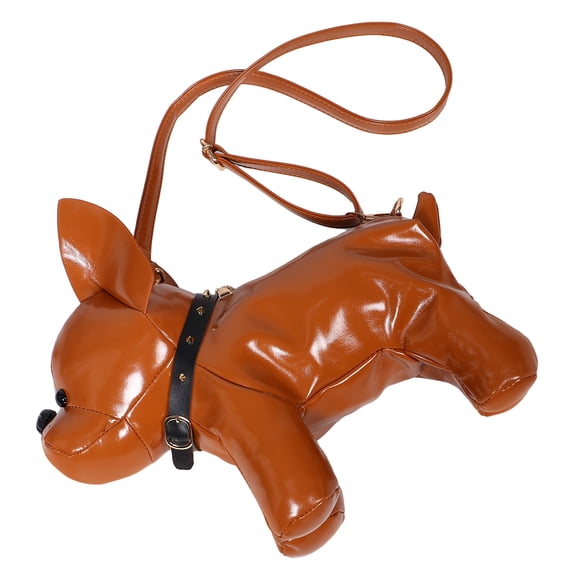 IFANLANDOR Cartoon Dog Crossbody Bag for Women, PU Shoulder Purse, , Cute Fashion Handbag
