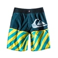 thumbnail image 2 of Shorts de baño Quiksilver Young Guns para hombre, azul, 38 Quiksilver Pantalones cortos, 2 of 2