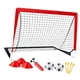 thumbnail image 5 of Porterías de fútbol para niños, de fútbol portátiles, portería de fútbol, portería de fútbol de entrenamiento para juguetes de jardín y patio de 1 red roja, 5 of 8