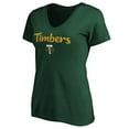 thumbnail image 2 of Women's Green Portland Timbers #1 Mom V-Neck T-Shirt, 2 of 3