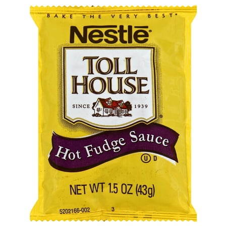 100 PACKS : Nestle Hot Fudge Sauce, 1.5 Ounce