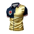 thumbnail image 4 of 2026 Soccer Cup Jersey for Men, Polo Collar Short Sleeve England Rose & Gold Ball Graphic Top - Breathable Fan Shirt for Match Day & Casual Wear Sky Blue S, 4 of 4
