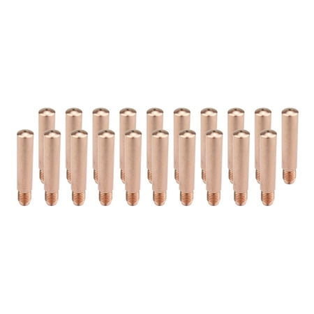 

Heavy-Duty Contact Tips - Replacement for Lincoln/Magnum 200 to 400 and Tweco #2 to #4 Guns - Size: 0.023 (0.6 mm) - Model: 14H-23 - (20 PACK)