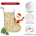 thumbnail image 5 of Rateoe Paw In Groovy Style Print Christmas Stockings,18 Inch Large Christmas Stockings Decoration Ornaments for Holiday Home Fireplace Indoors, 5 of 7