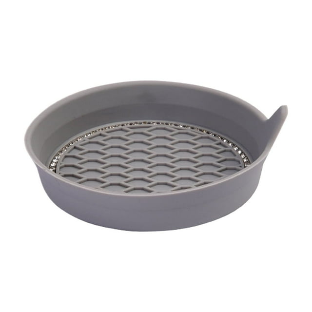 relayinert Non-toxic Car Coasters Thick Insulation Absorbs Water Quickly Easy To Clean Car Interior Accessories grey